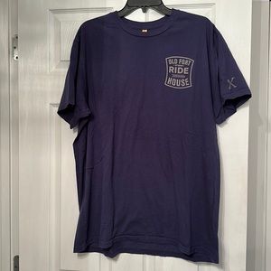 Kitsbow navy t-shirt 100% organic cotton size XL